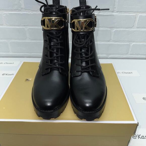 Michael kors boots Kincaid Lace up boots - Black - Picture 8 of 8